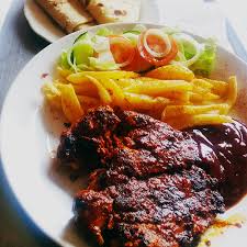 1/4 Chicken Tikka, Chips & Roti