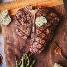 300g T-Bone Steak, Egg & Chips