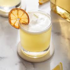 Yuzu Whiskey Sours